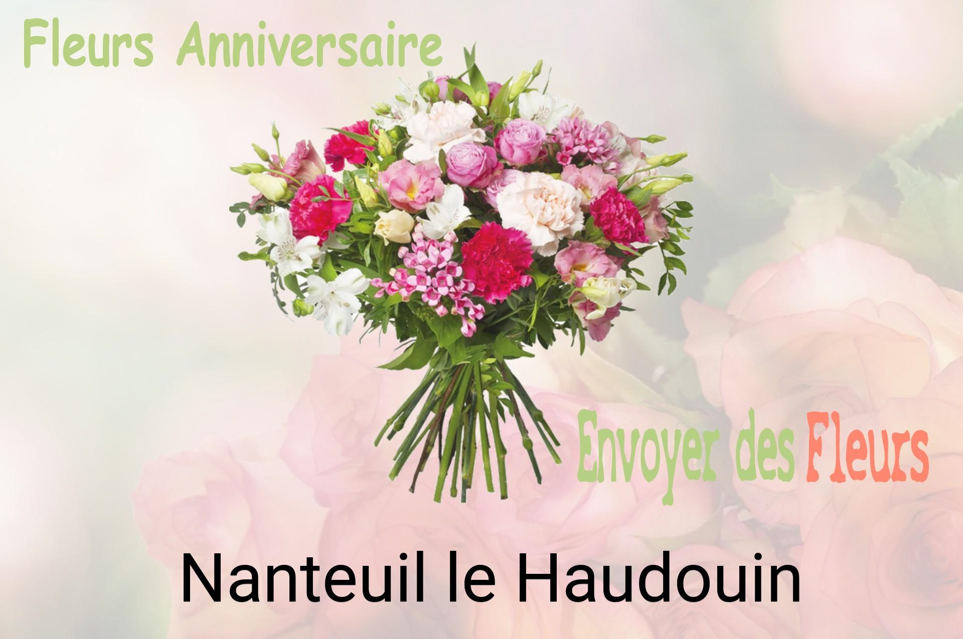 Bouquet de fleurs d’anniversaire livré à Nanteuil-le-Haudouin