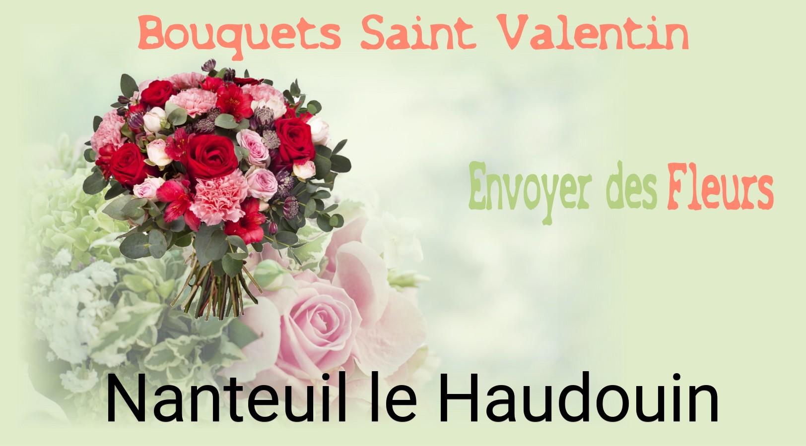 Roses de Saint-Valentin livrées à Nanteuil-le-Haudouin
